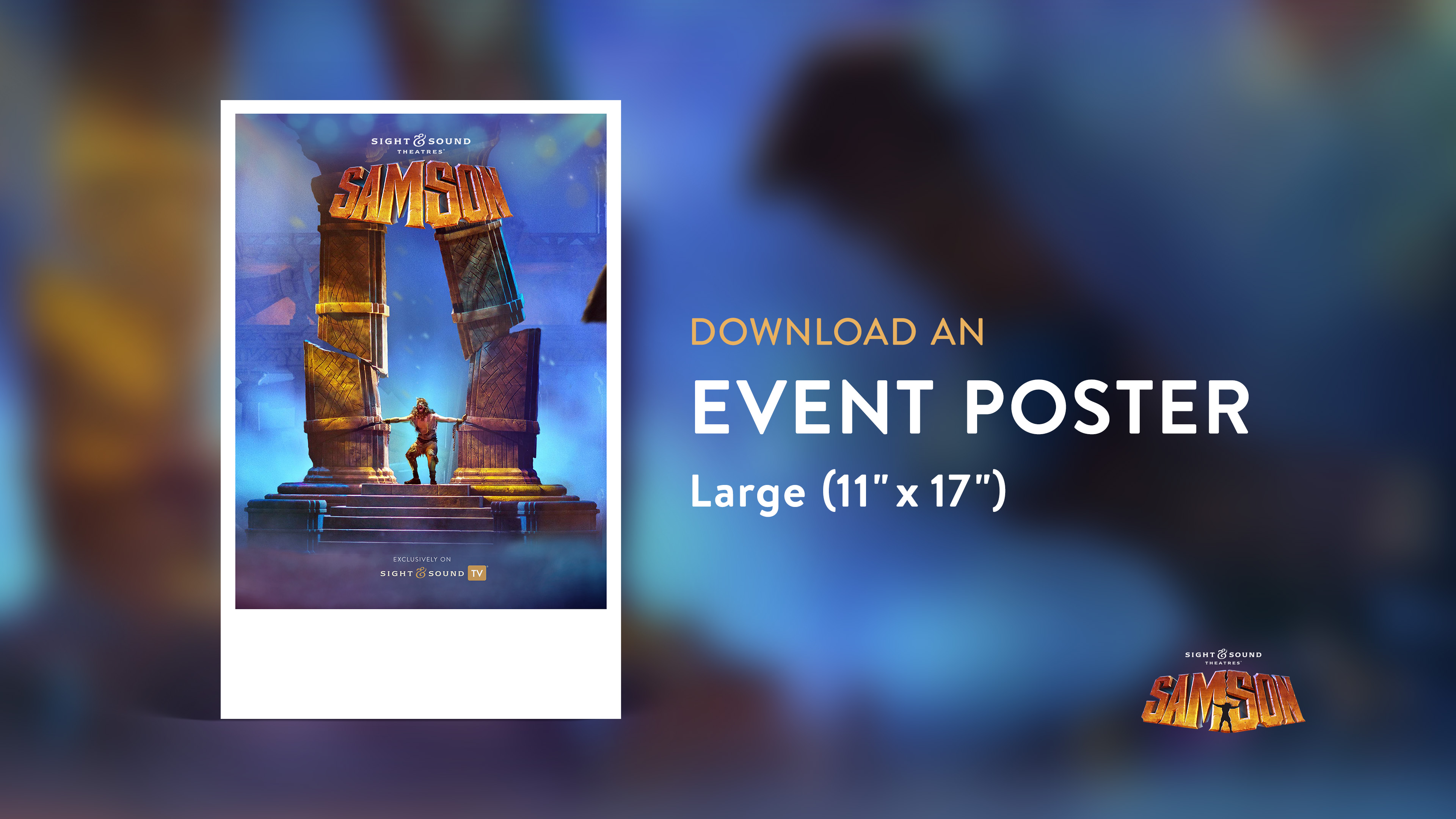 SAMSON | Event Poster (11" x 17")