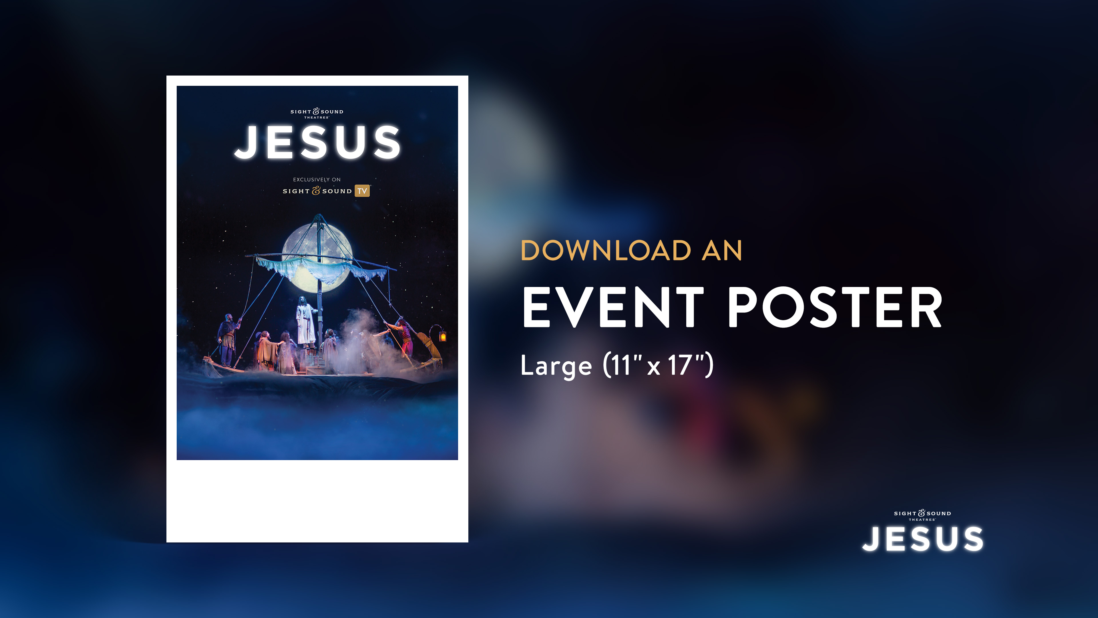 JESUS | Event Poster (11" x 17")