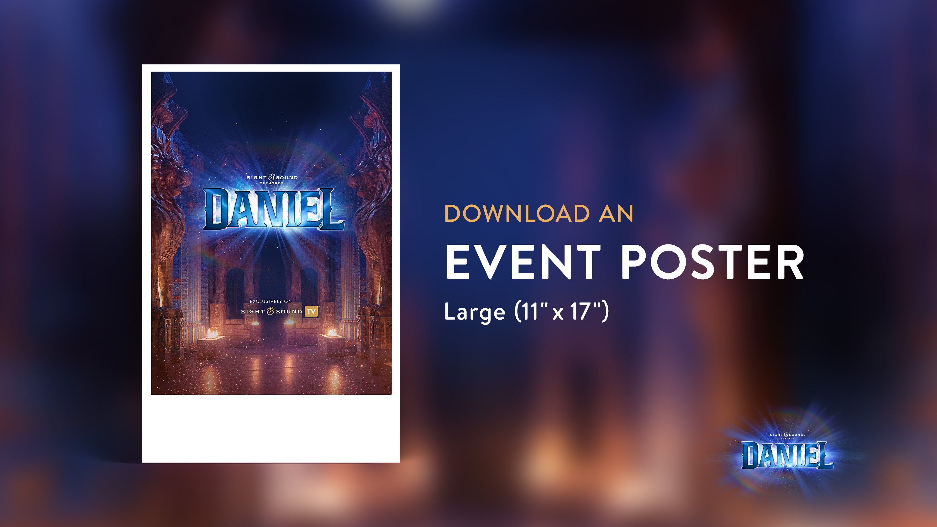 DANIEL | Event Poster (11" x 17")