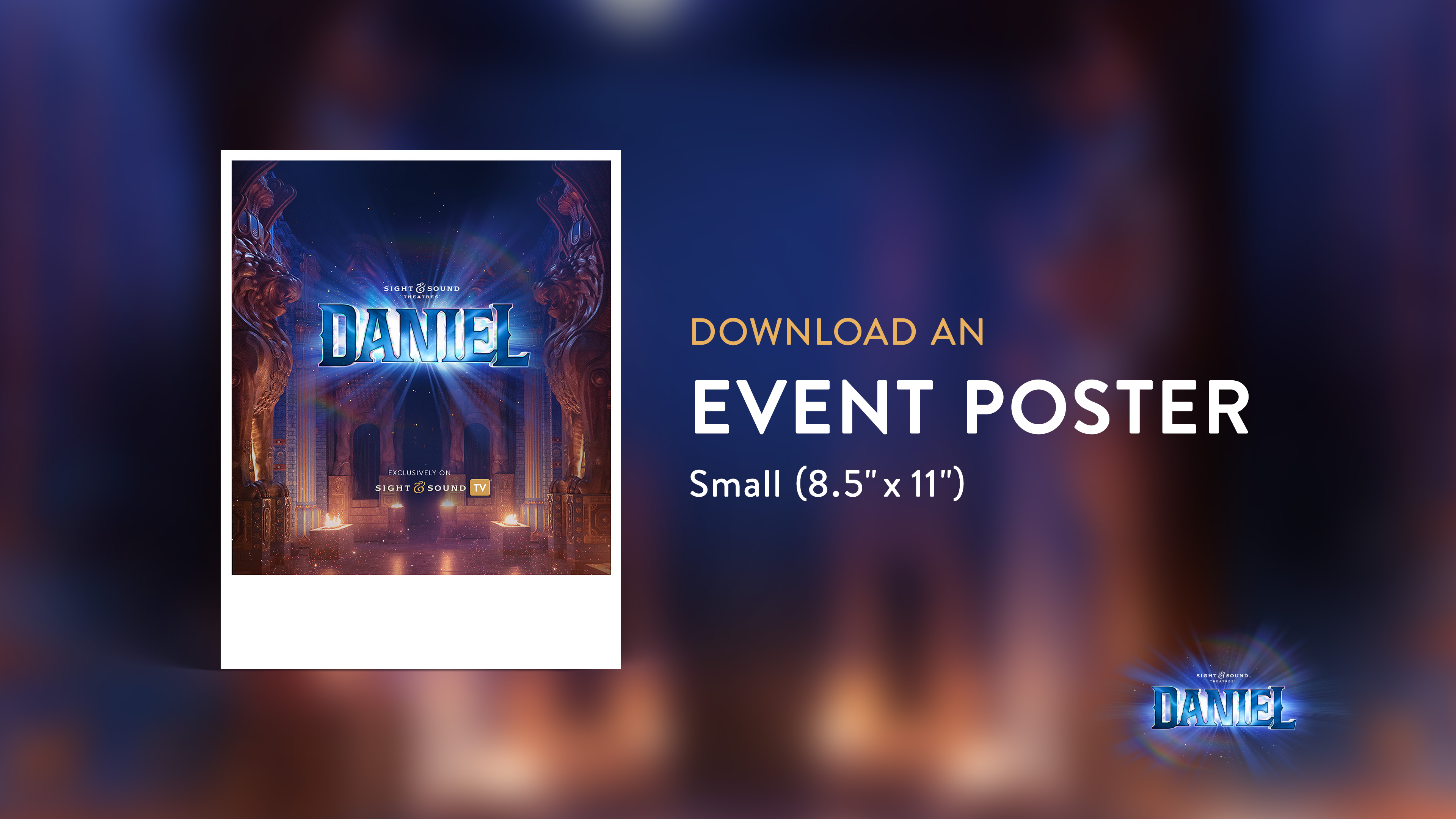 DANIEL | Event Poster (8.5" x 11")