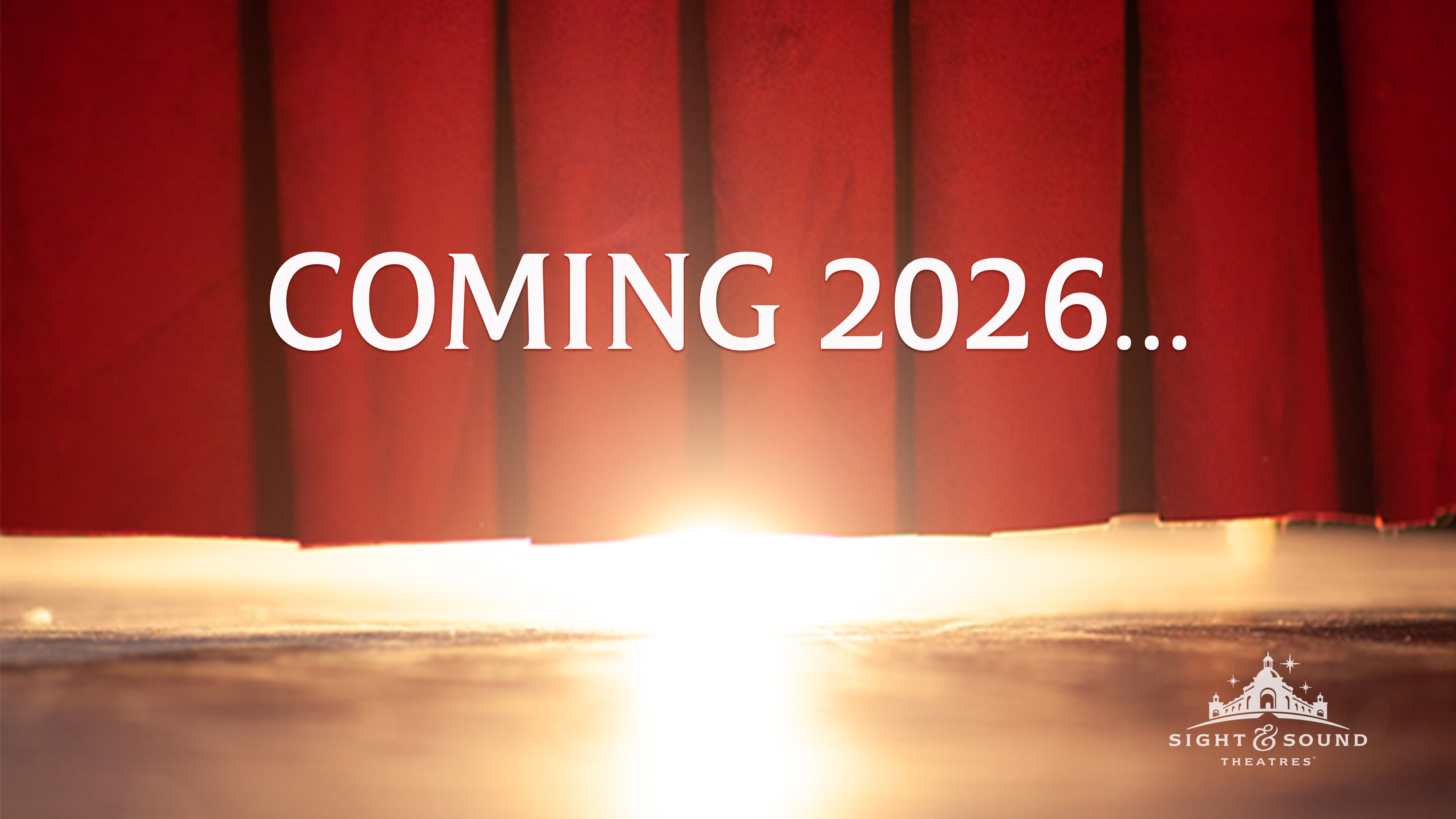 Coming to Lancaster in 2026...