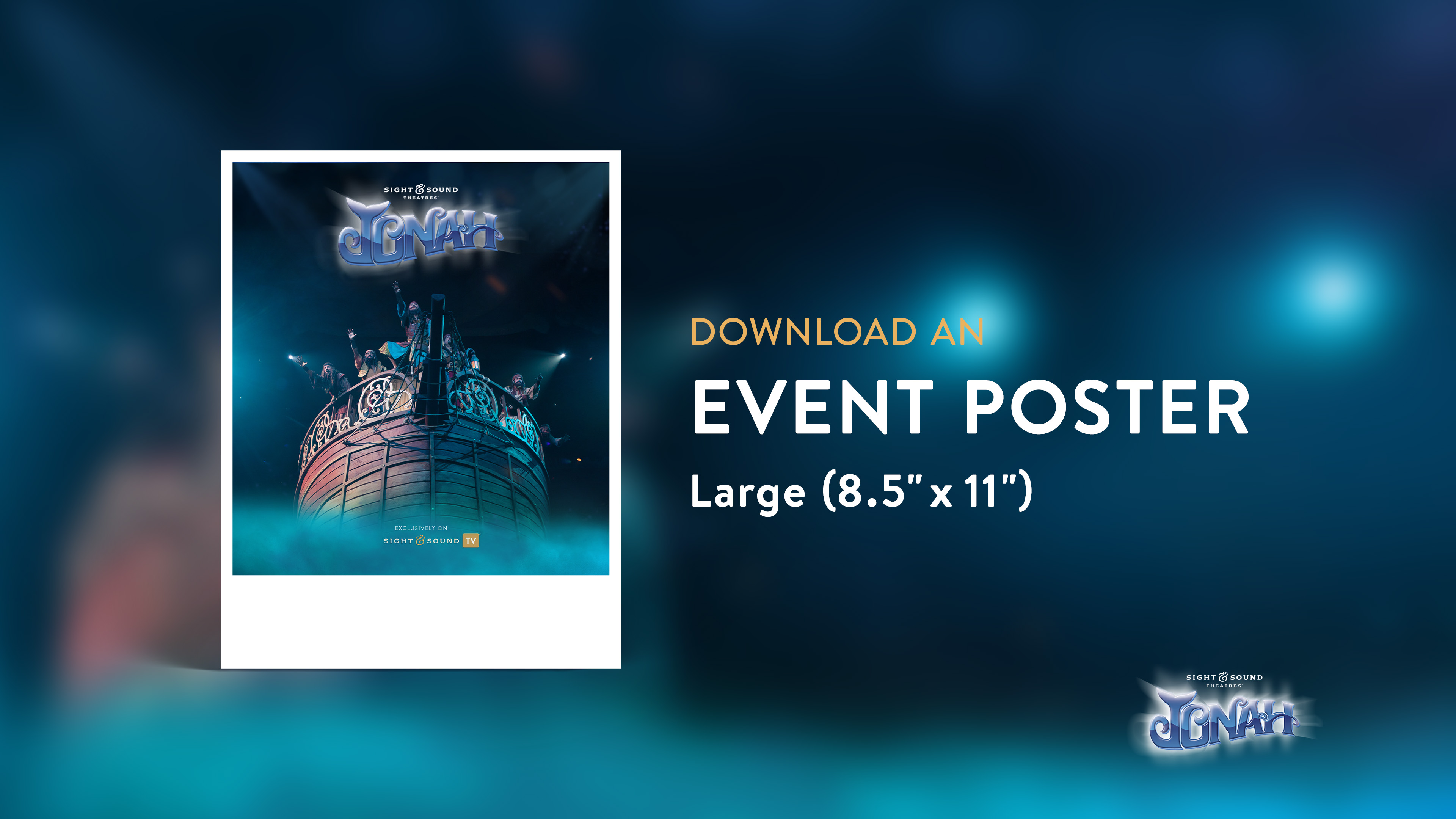 JONAH | Event Poster (8.5" x 11")