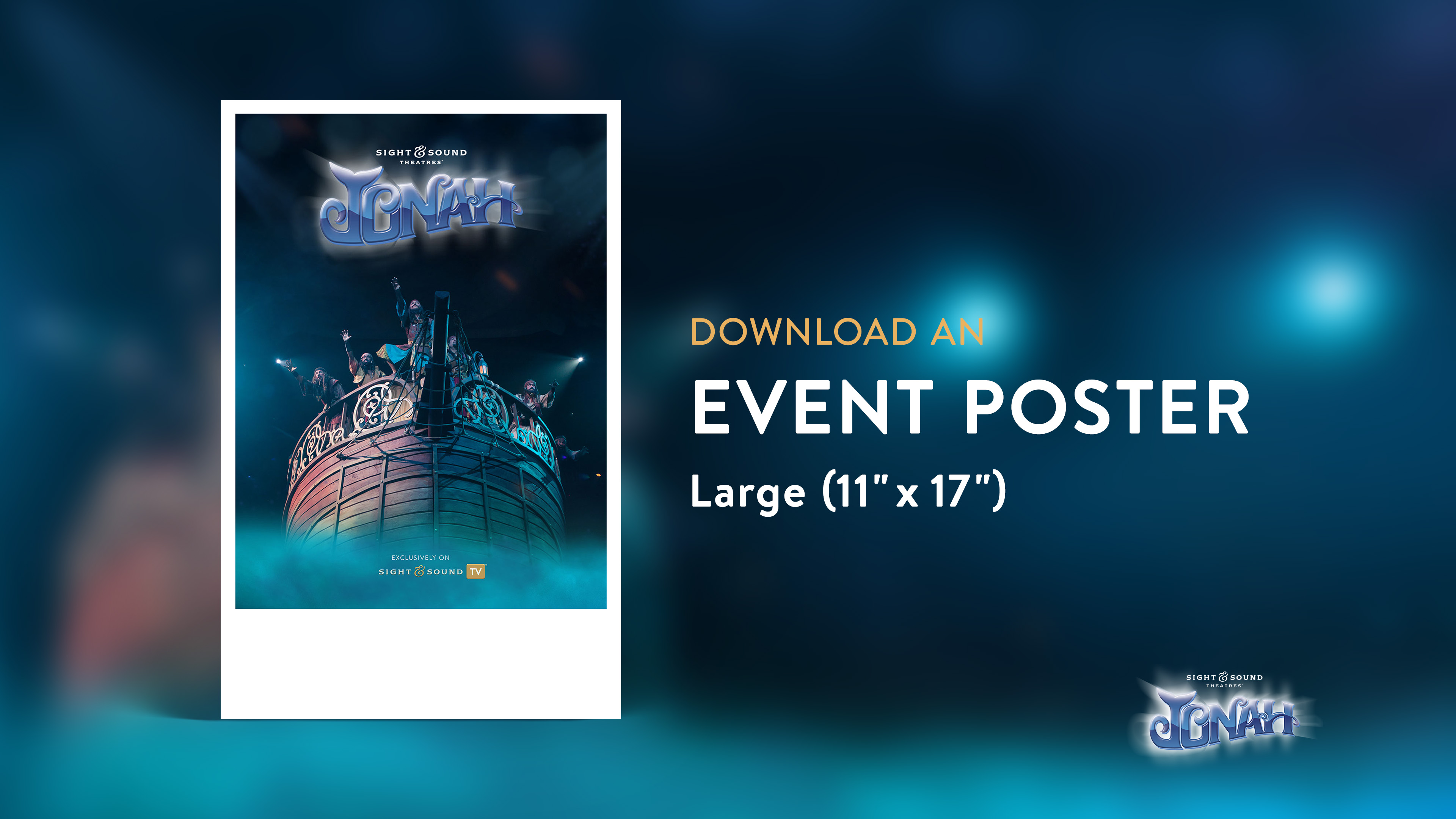 JONAH | Event Poster (11" x 17")