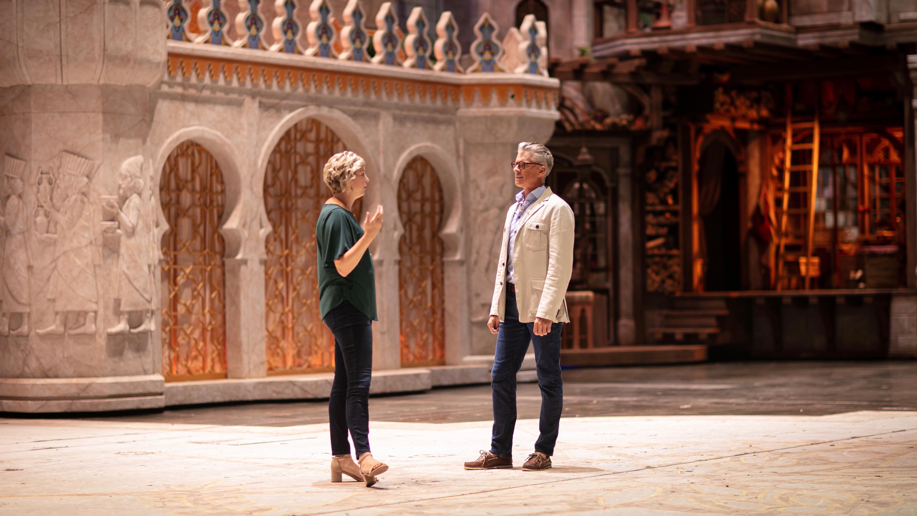 QUEEN ESTHER | Touring the Set