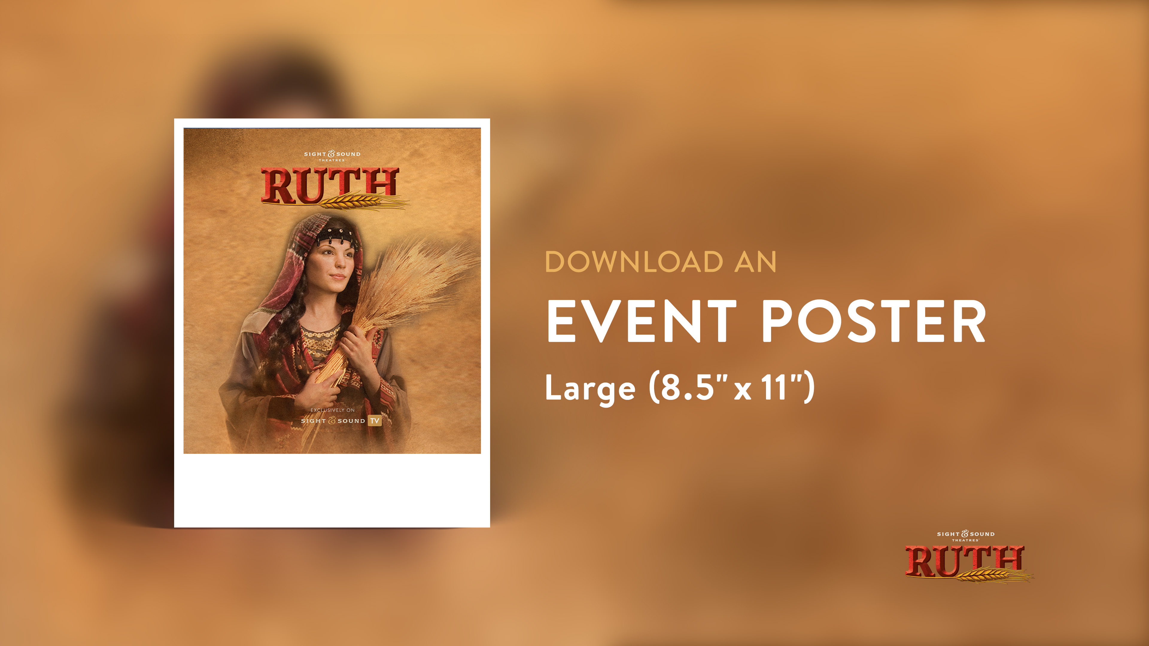 RUTH | Event Poster (8.5" x 11")
