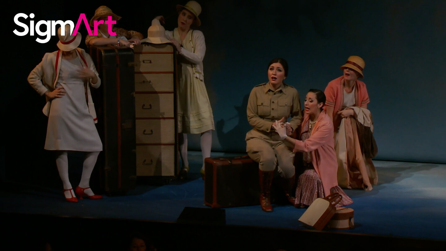 Apollo & Cupid debate in GIASONE Comic OPERA by Francesco Cavalli