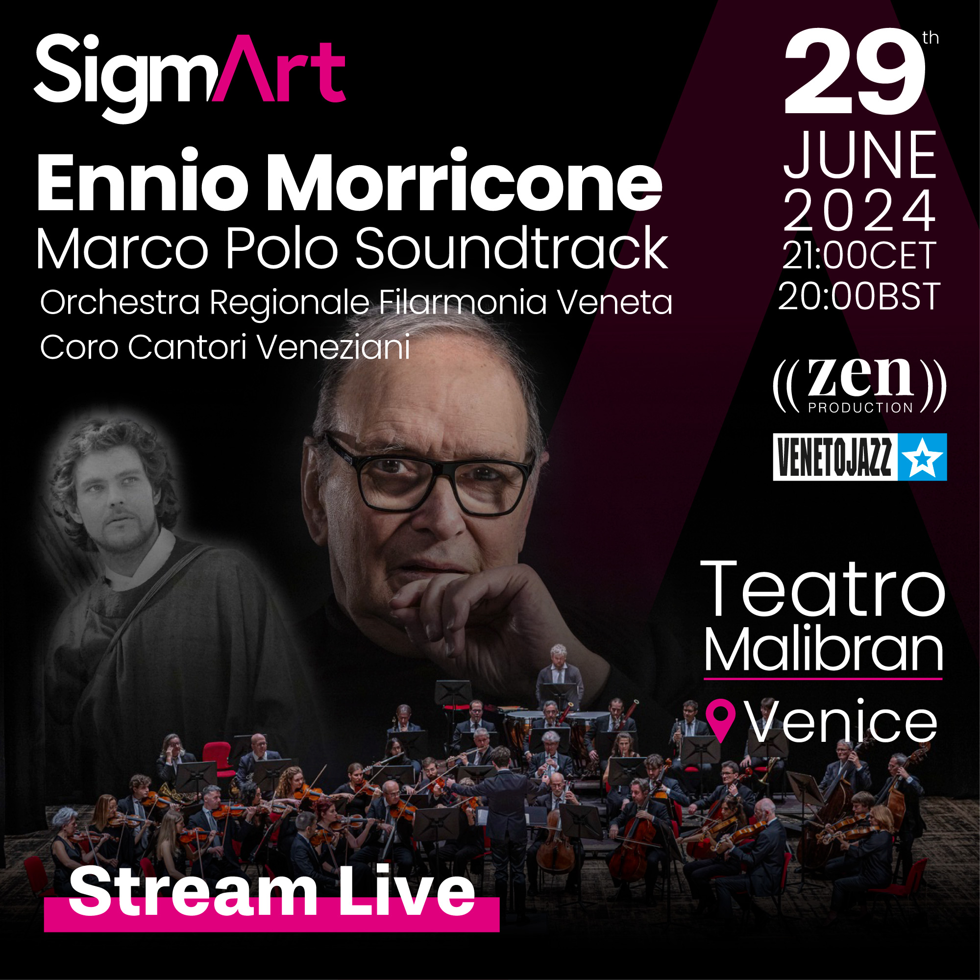 Live Concert Marco Polo Movie Soundtrack by Ennio Morricone