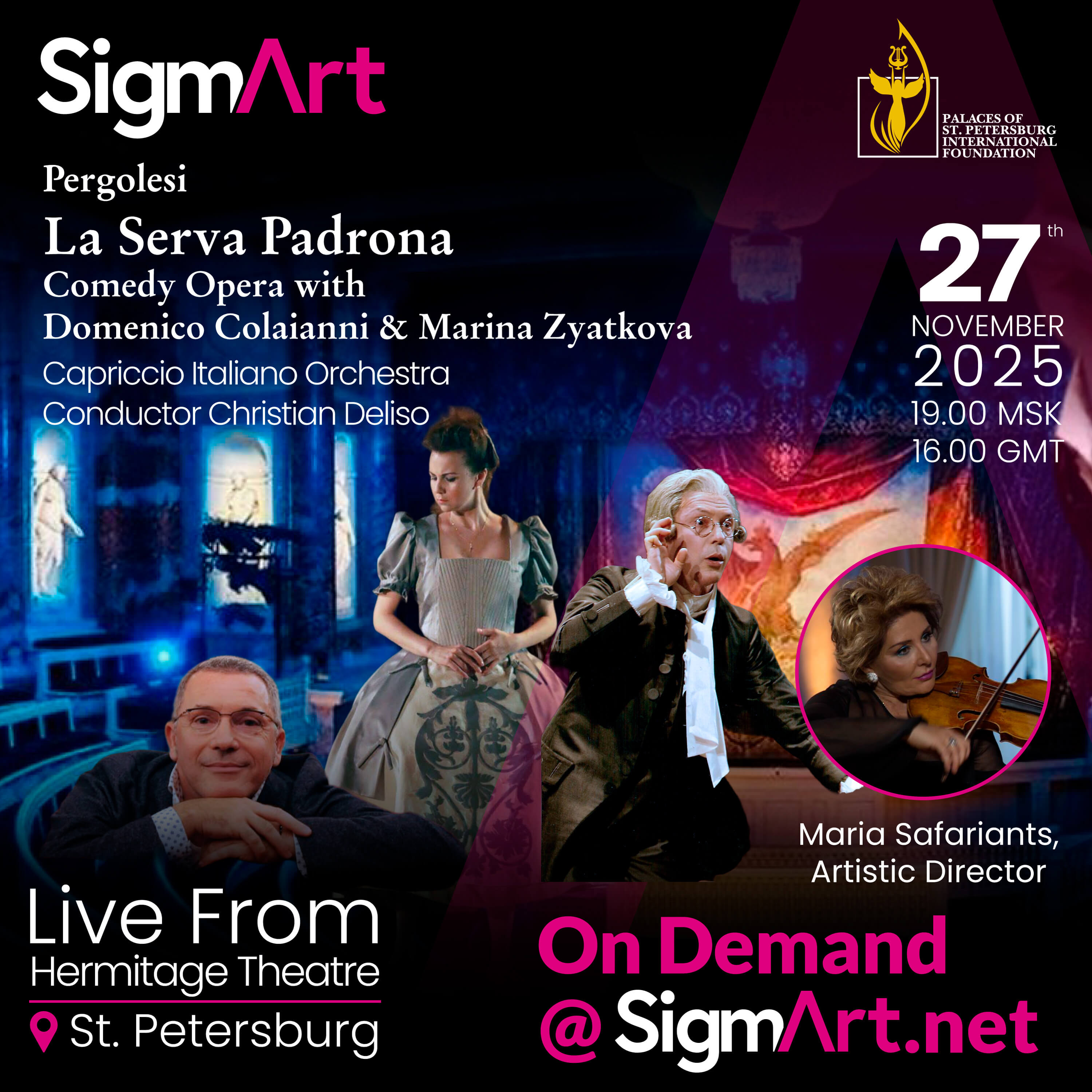 "La Serva Padrona" Comedy Opera by G.B. Pergolesi
