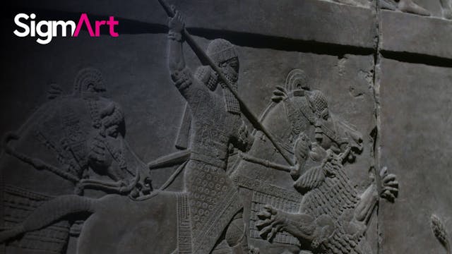 The Assyrian king ASHURBANIPAL's Palace