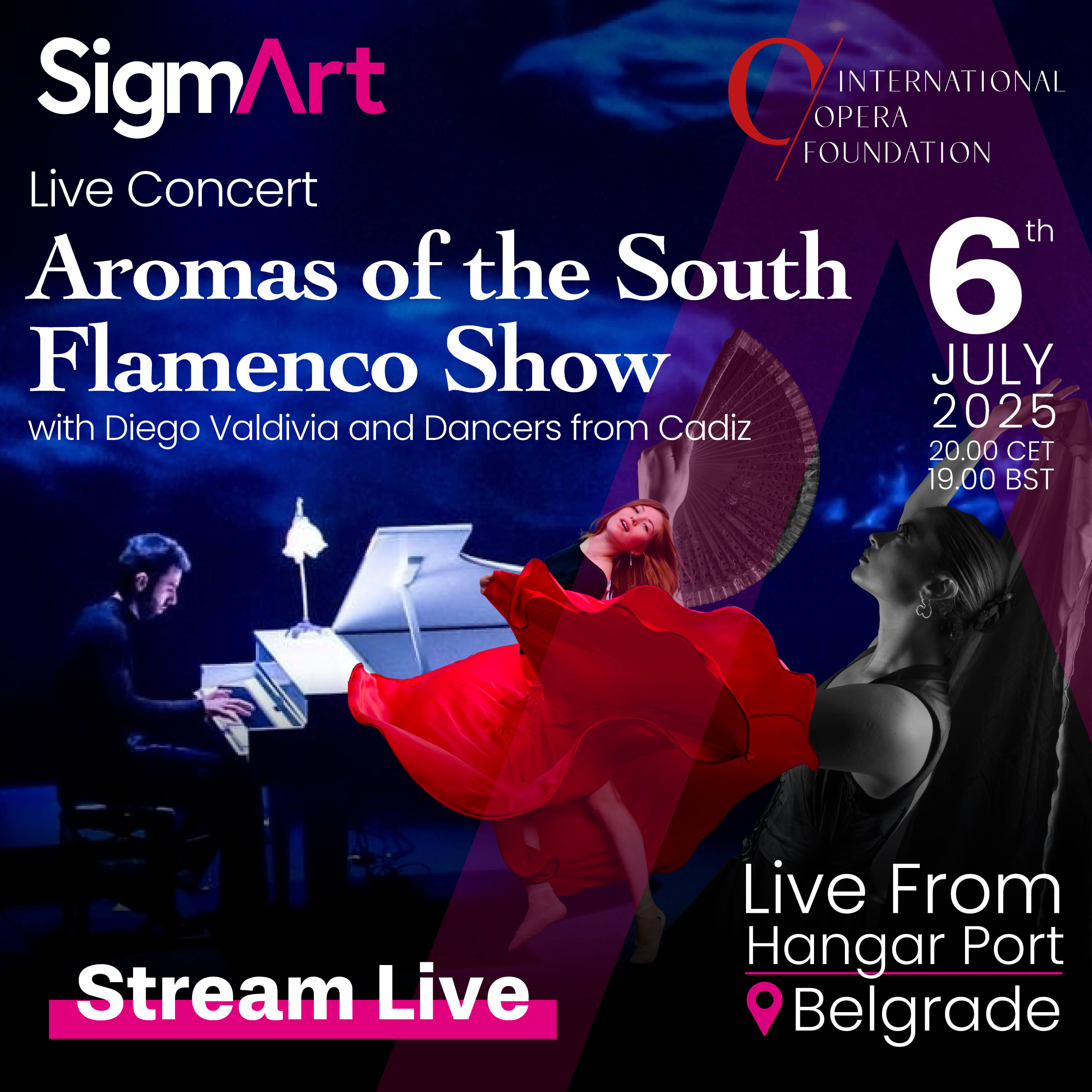Live "Aromas of the South" Flamenco Show