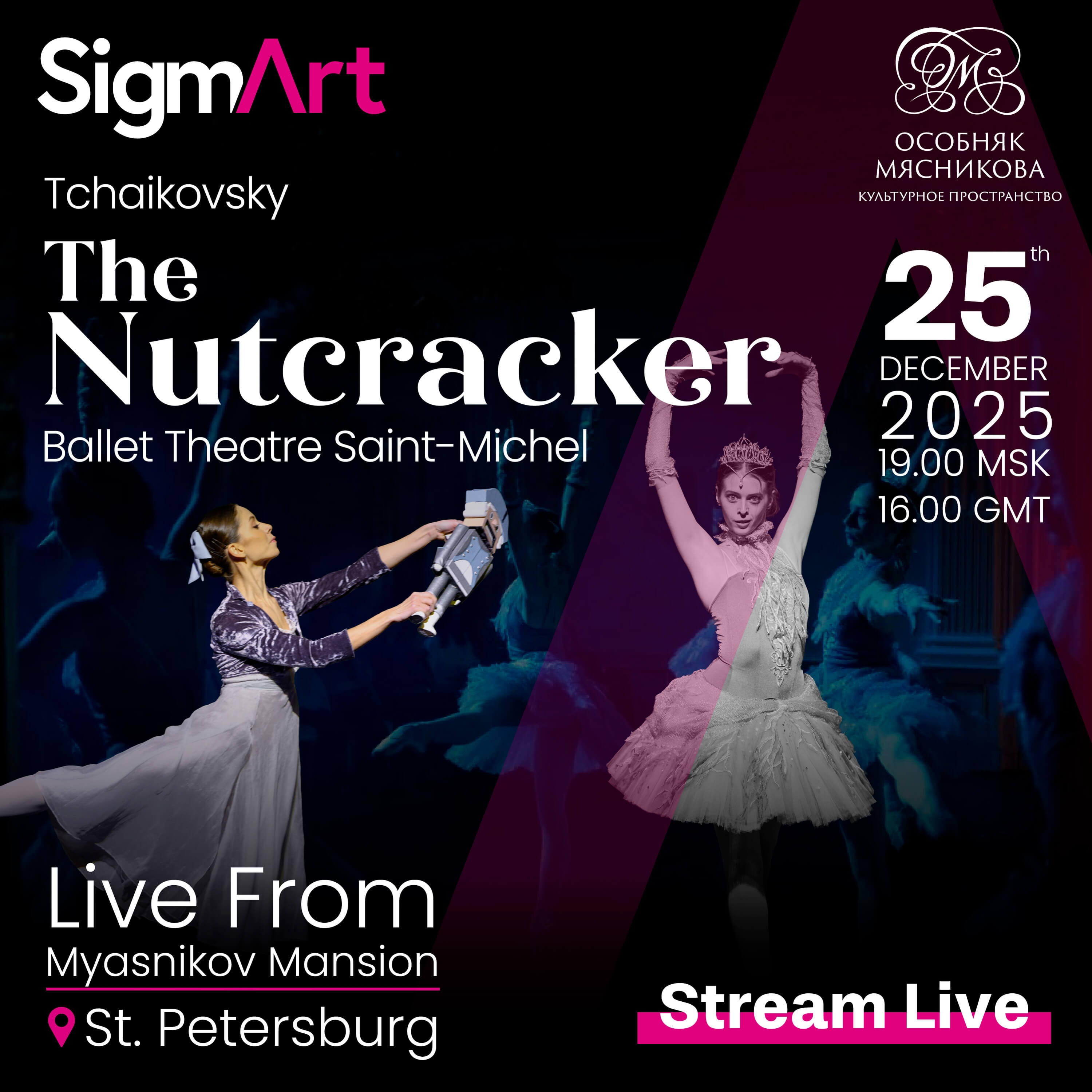 Live The Nutcracker Ballet from St.Petersburg