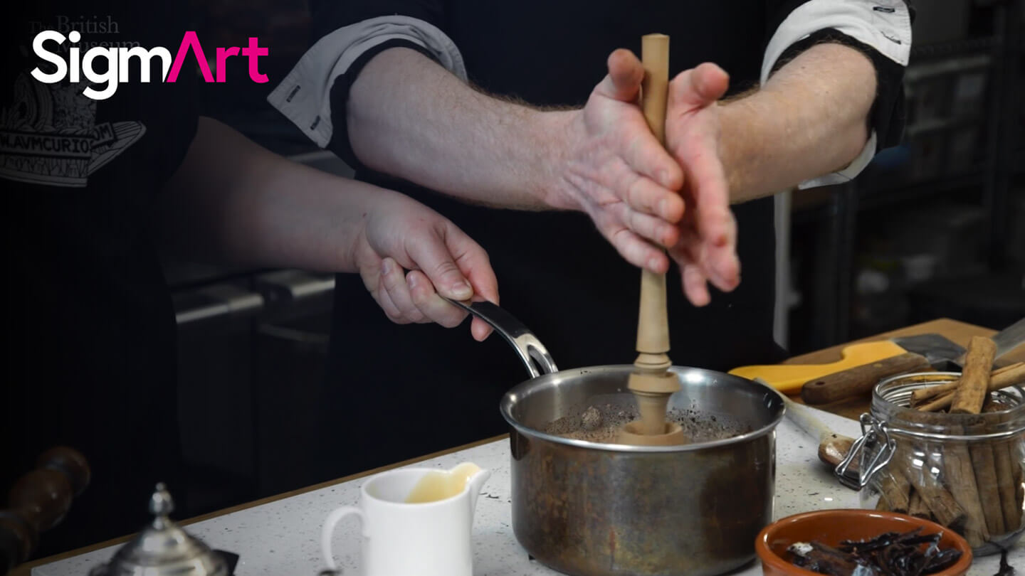 Recreating 18th century LONDON HOT CHOCOLATE