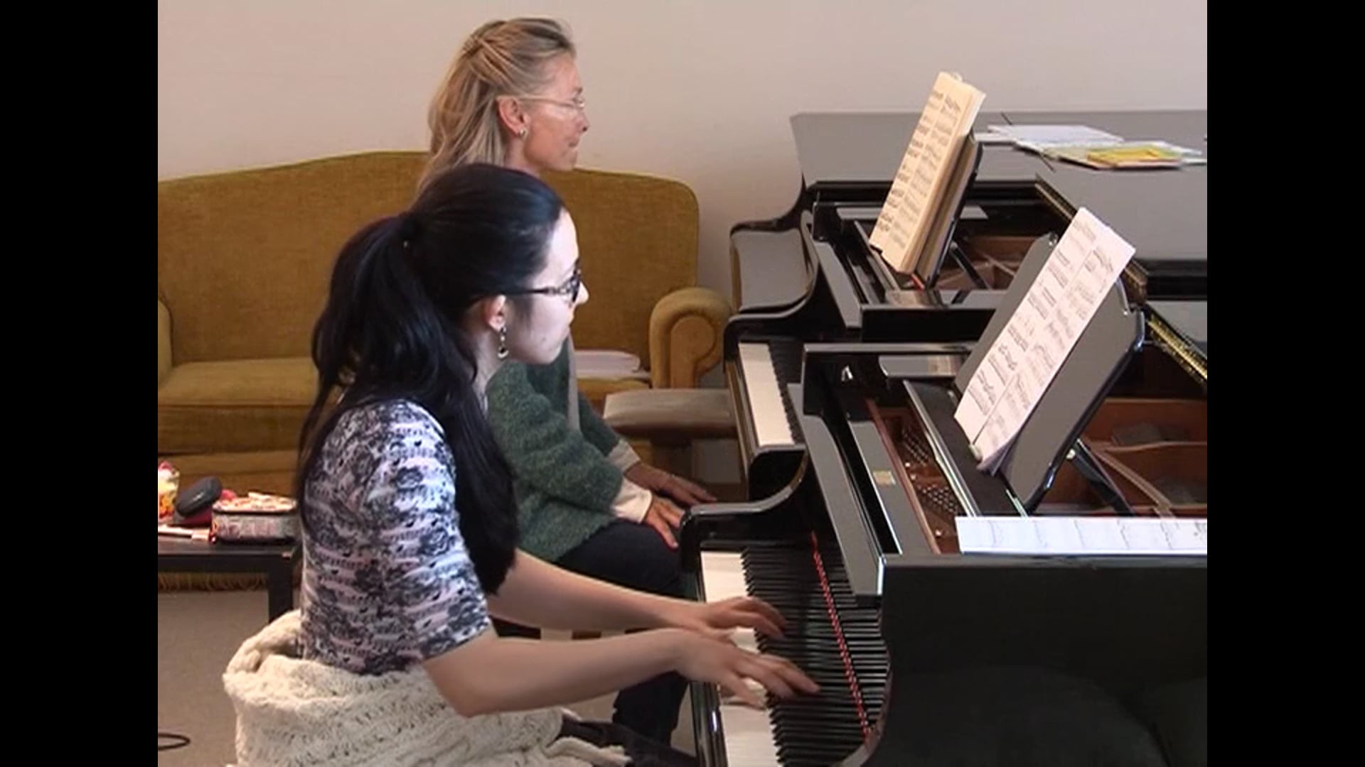 18) All the notes of the chords really together