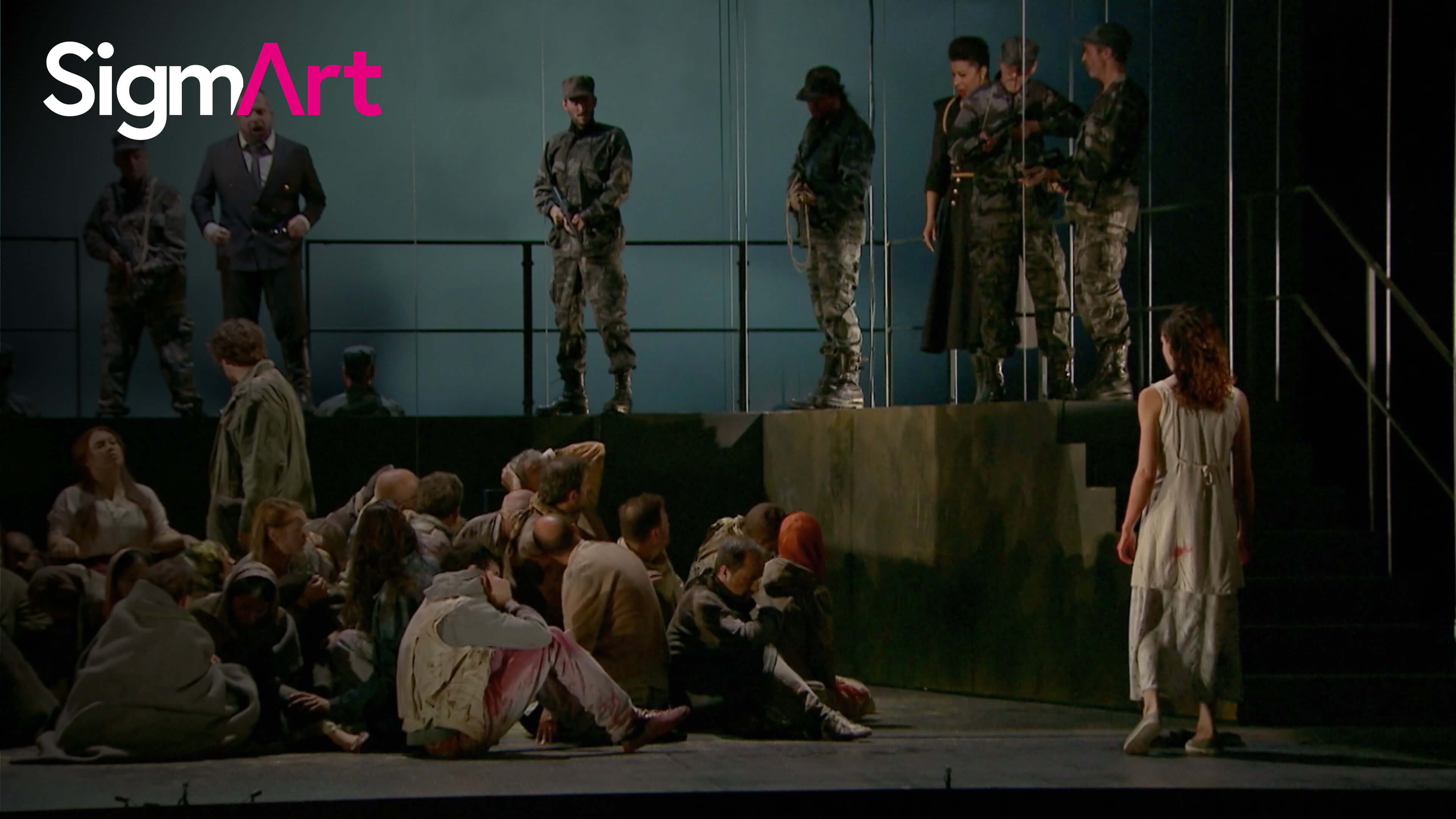 NABUCCO OPERA by Giuseppe Verdi from Opéra de Lille in France 