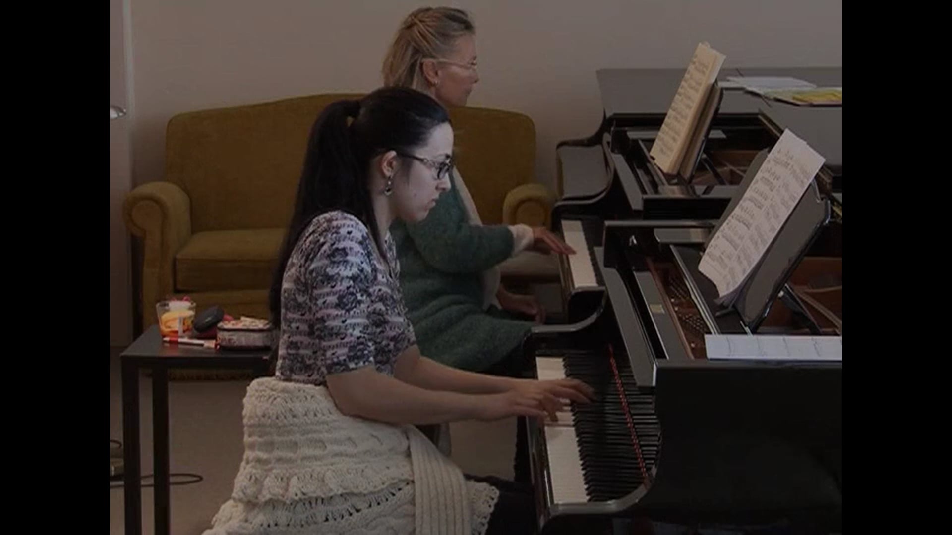 18) Groups of notes played by the gesture