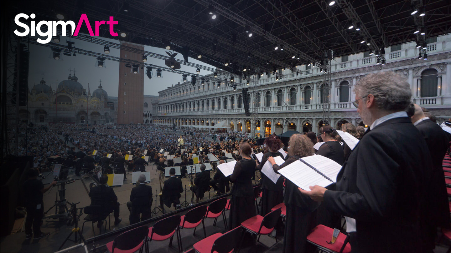 Concert CARMINA BURANA from St Mark’s square in Venice