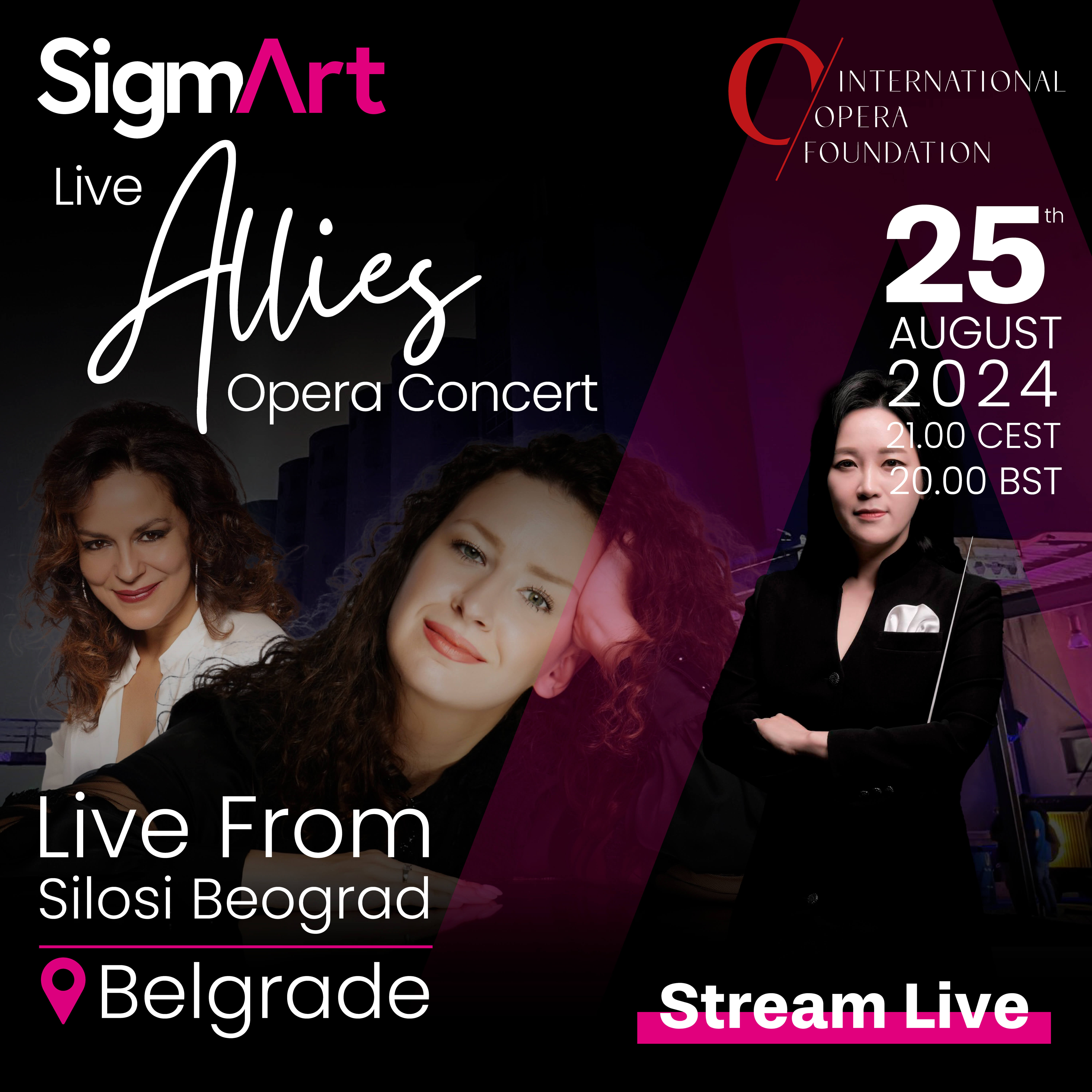 Live ALLIES Opera Concert in Belgrade
