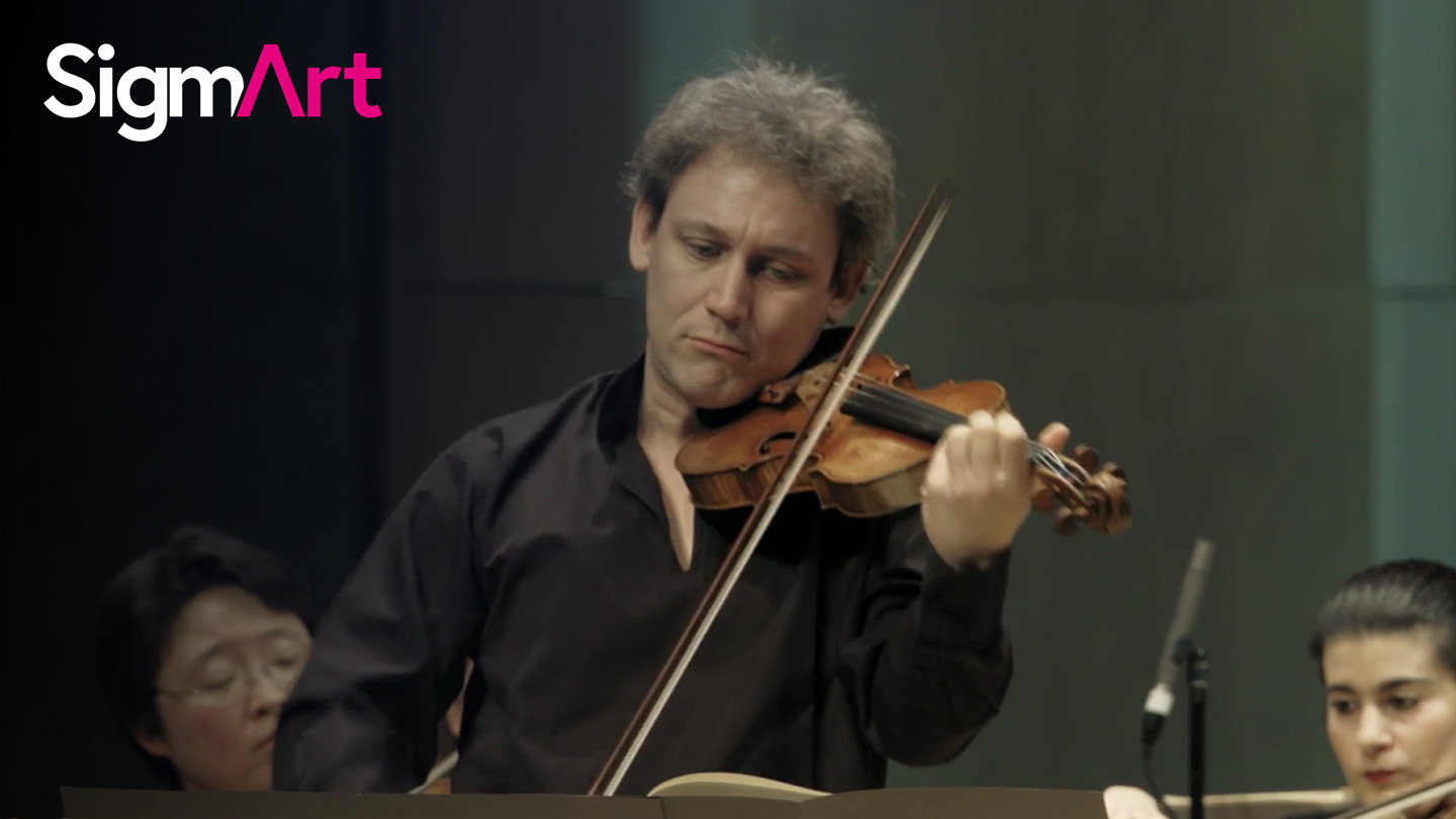 Mozart Violin Concert No.1 Db Flat Major with Les Dissonances & David Grimal