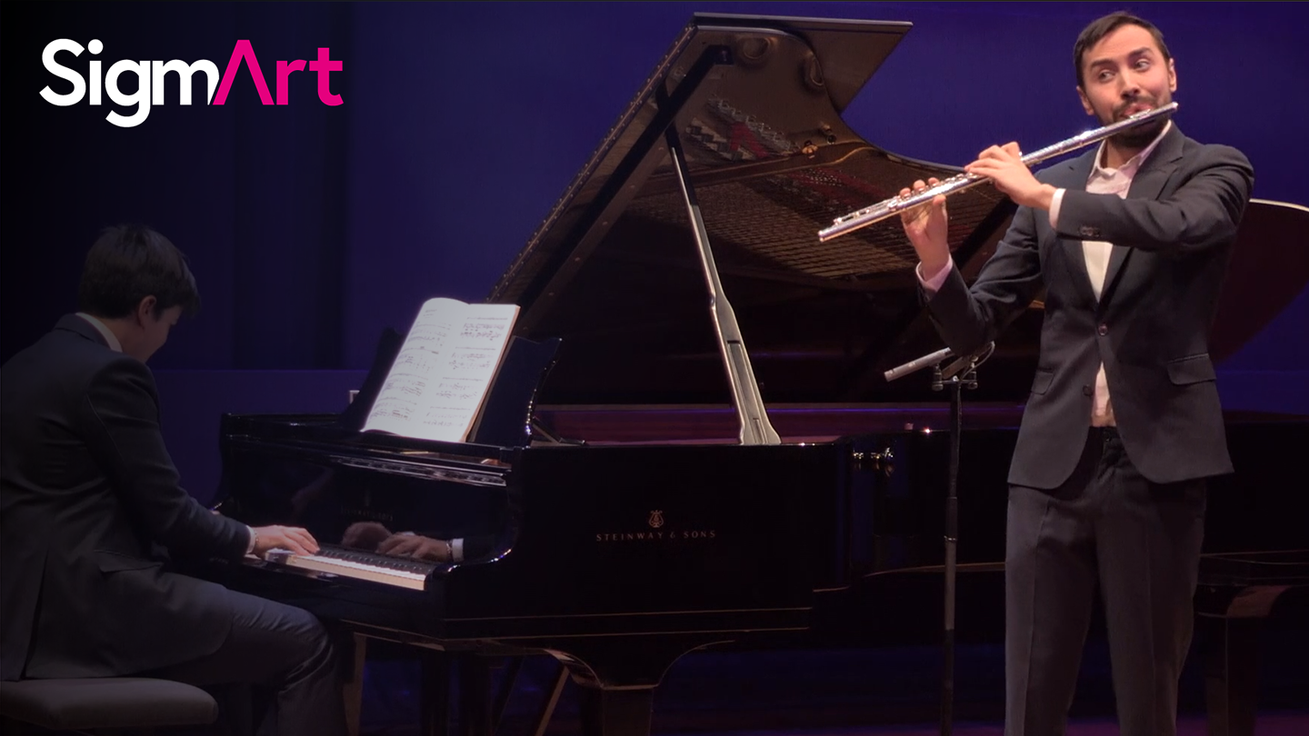 "When The Flute and Piano Join in Song" at Louvre