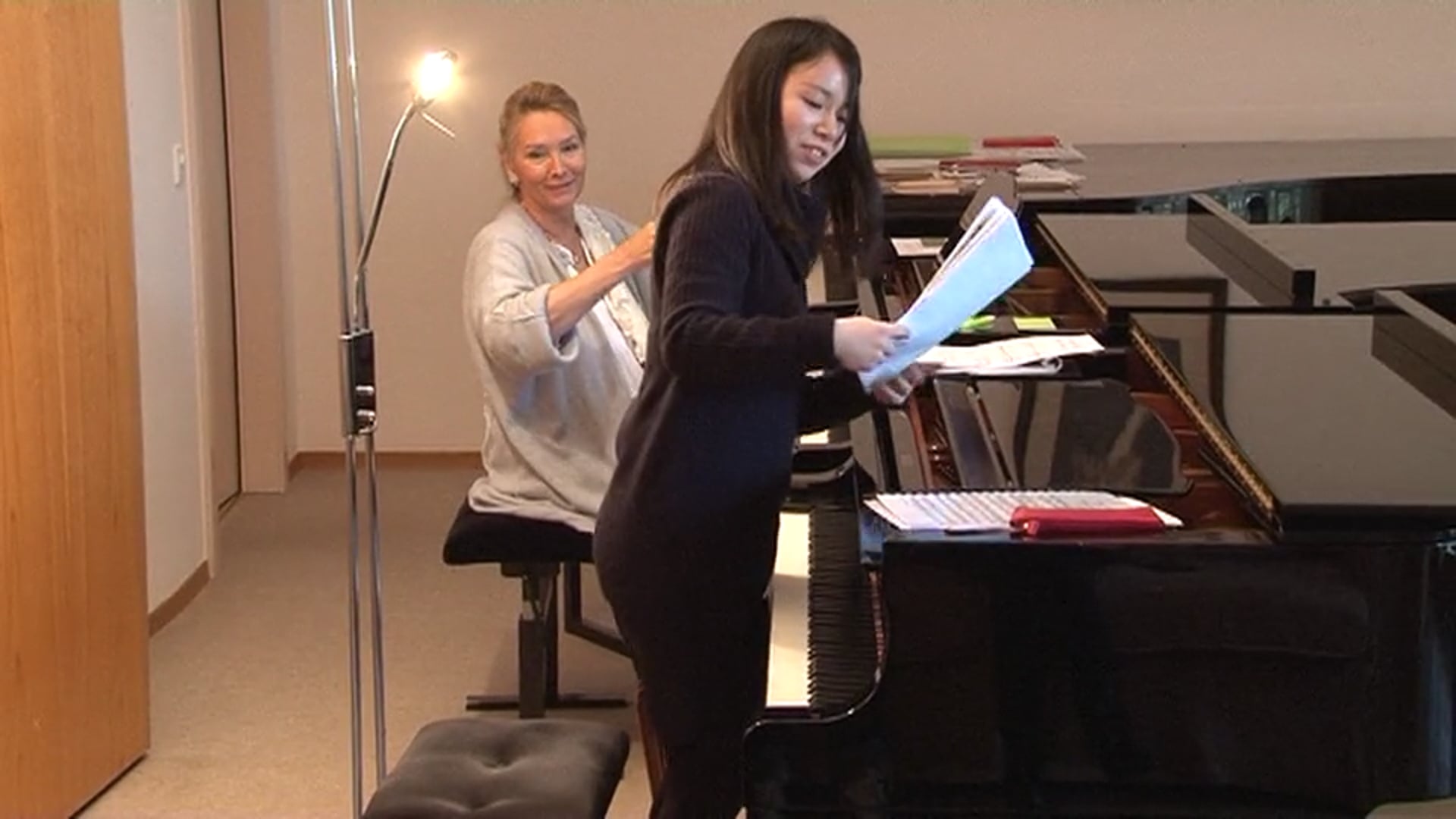 16) Integration of the melody and the chords