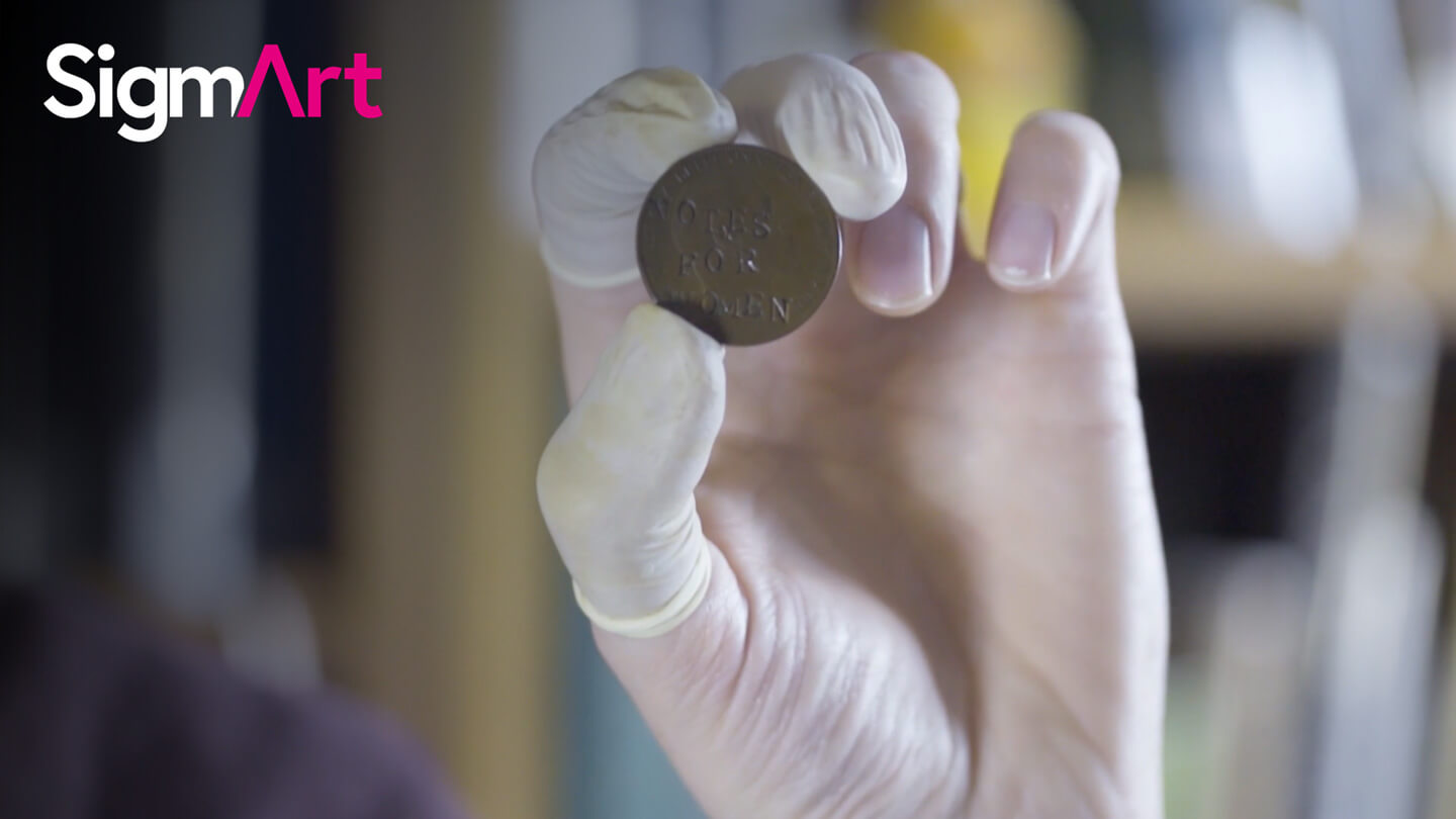 Defacing Money Into The Mind of a Suffragette