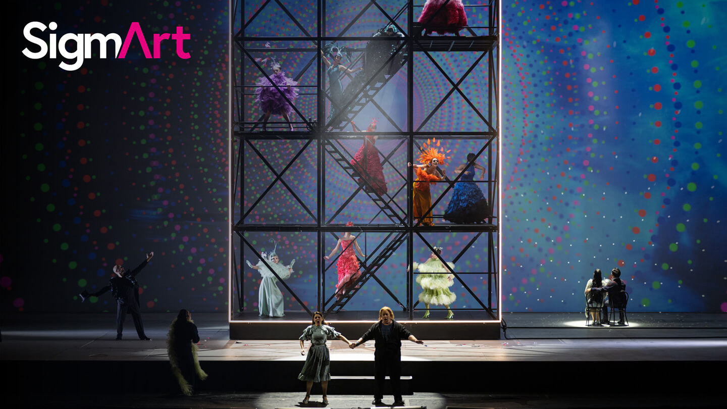 RECOMPOSED TRIPTYCH from Opera Theatre in Rome