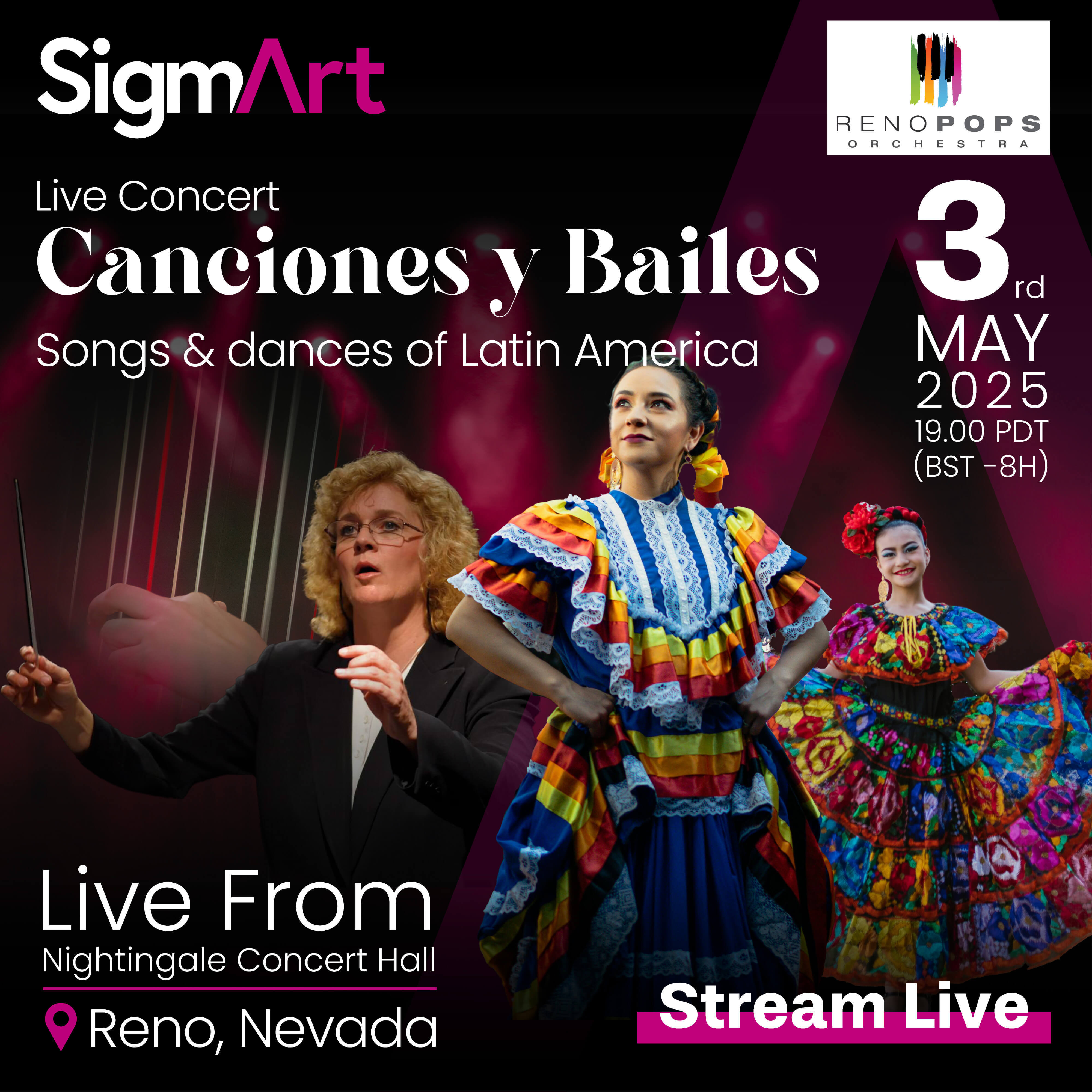 Live Concert "CANCIONES y BAILES" from Nevada