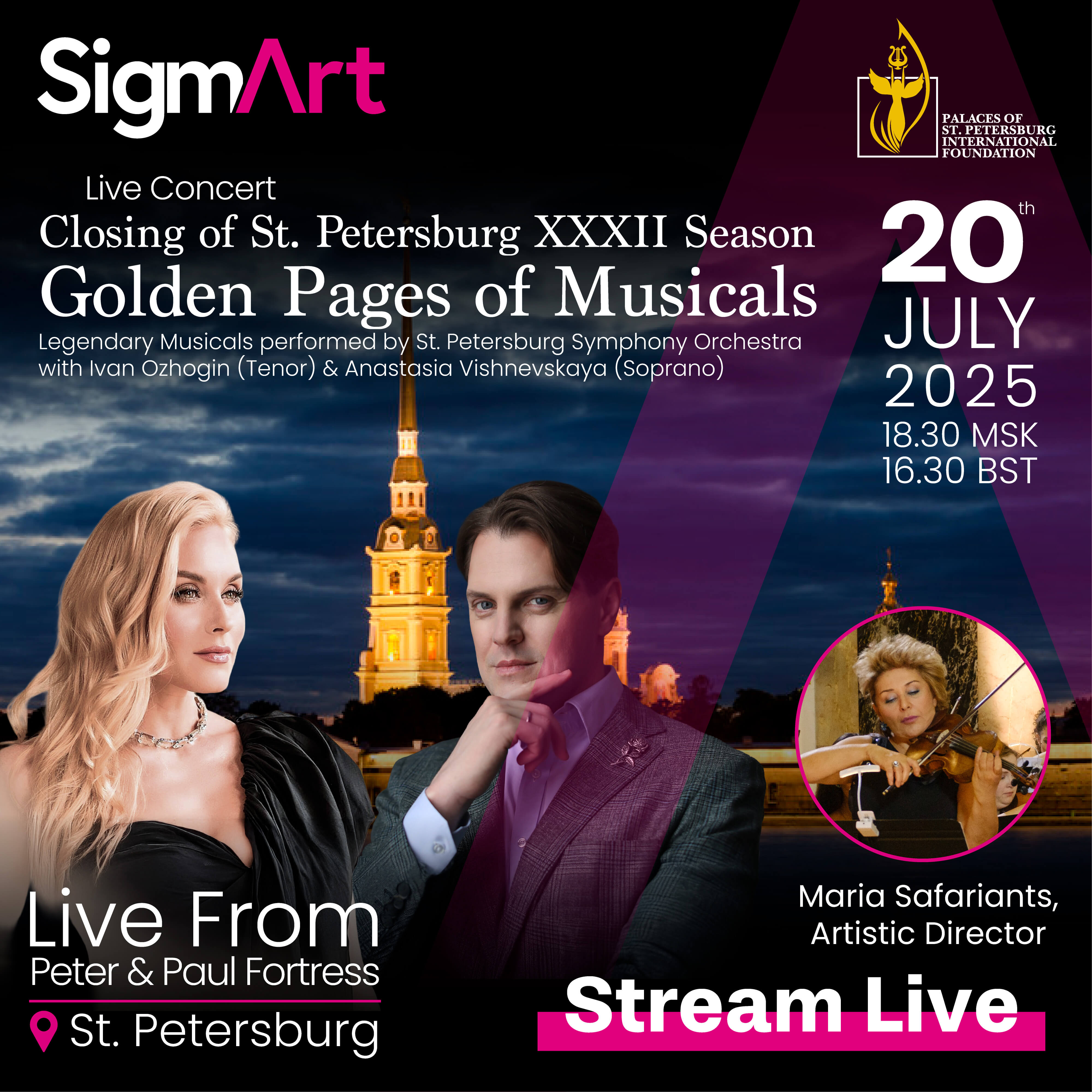 Live Concert "Golden Pages of Musicals"