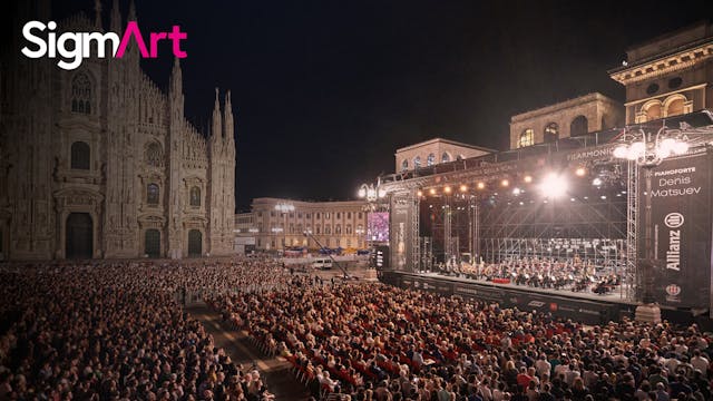 Concert For Milan from the Cathedral ...