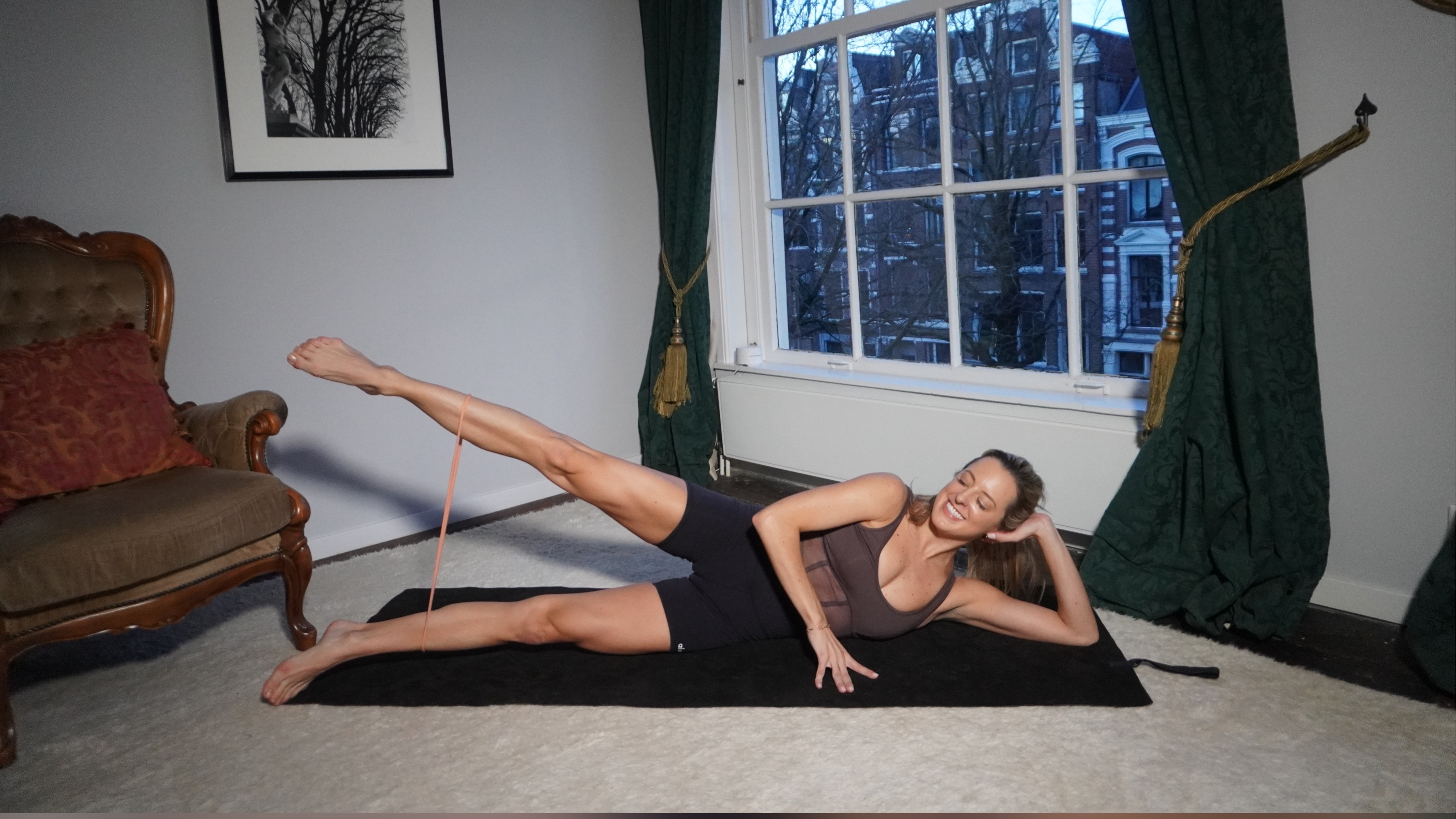 44 Min Energetic Banded Sculpt Class - Live from Amsterdam