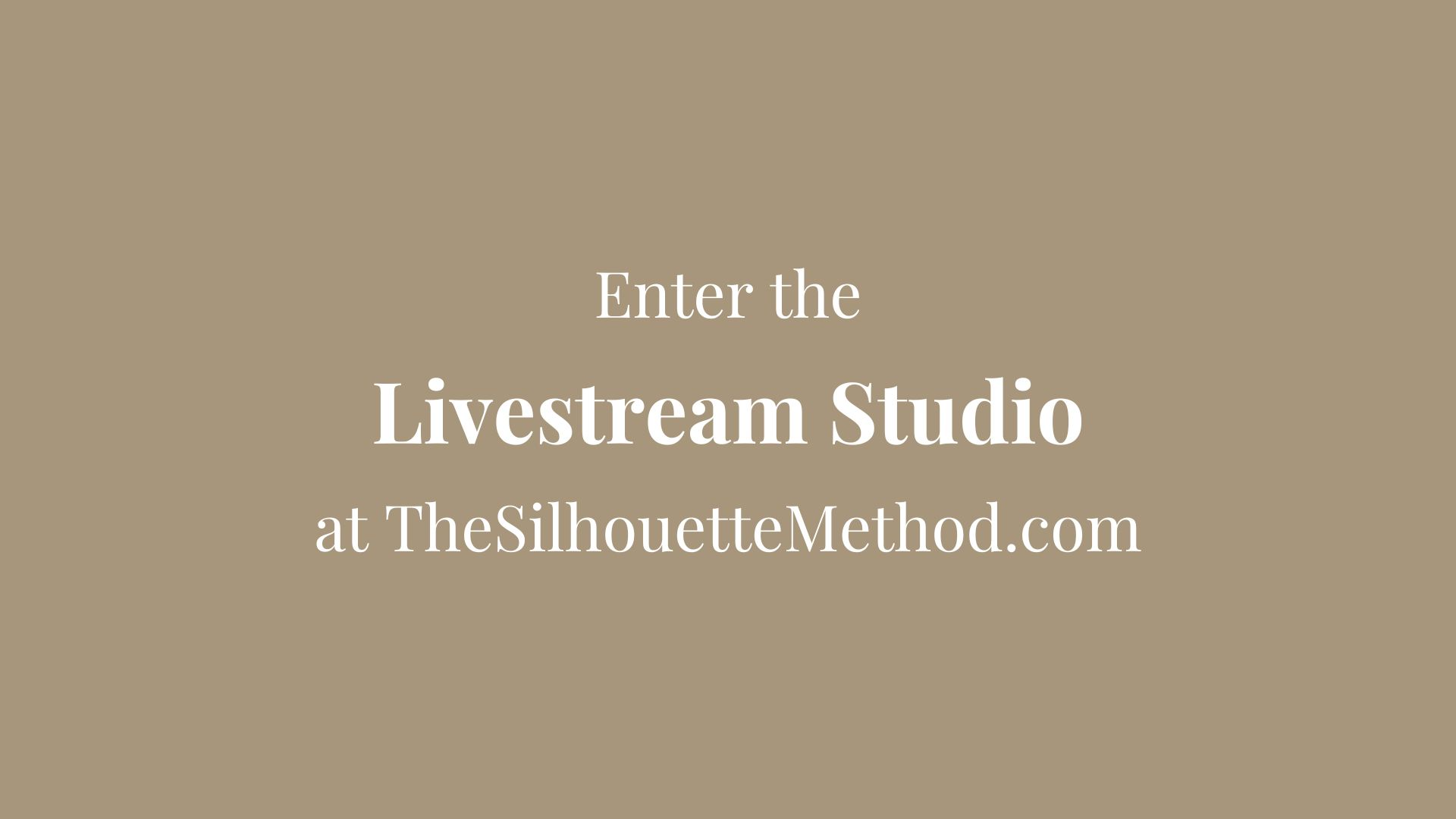 Enter the Livestream Studio