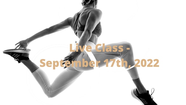 Live Class with Alexis - 9.17.22