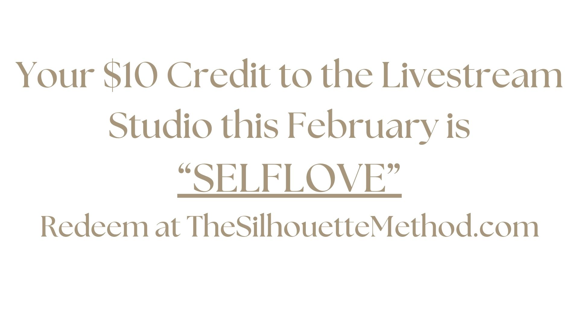 $10 off of the Livestream Studio this February