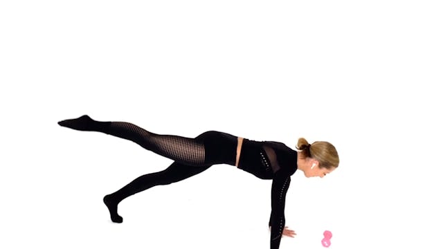 13 Min Barefoot Dance Cardio with Planks