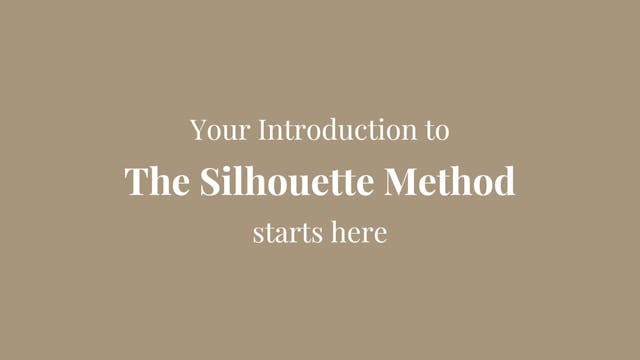 Introduction to The Silhouette Method