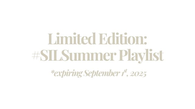#SILSummer Playlist