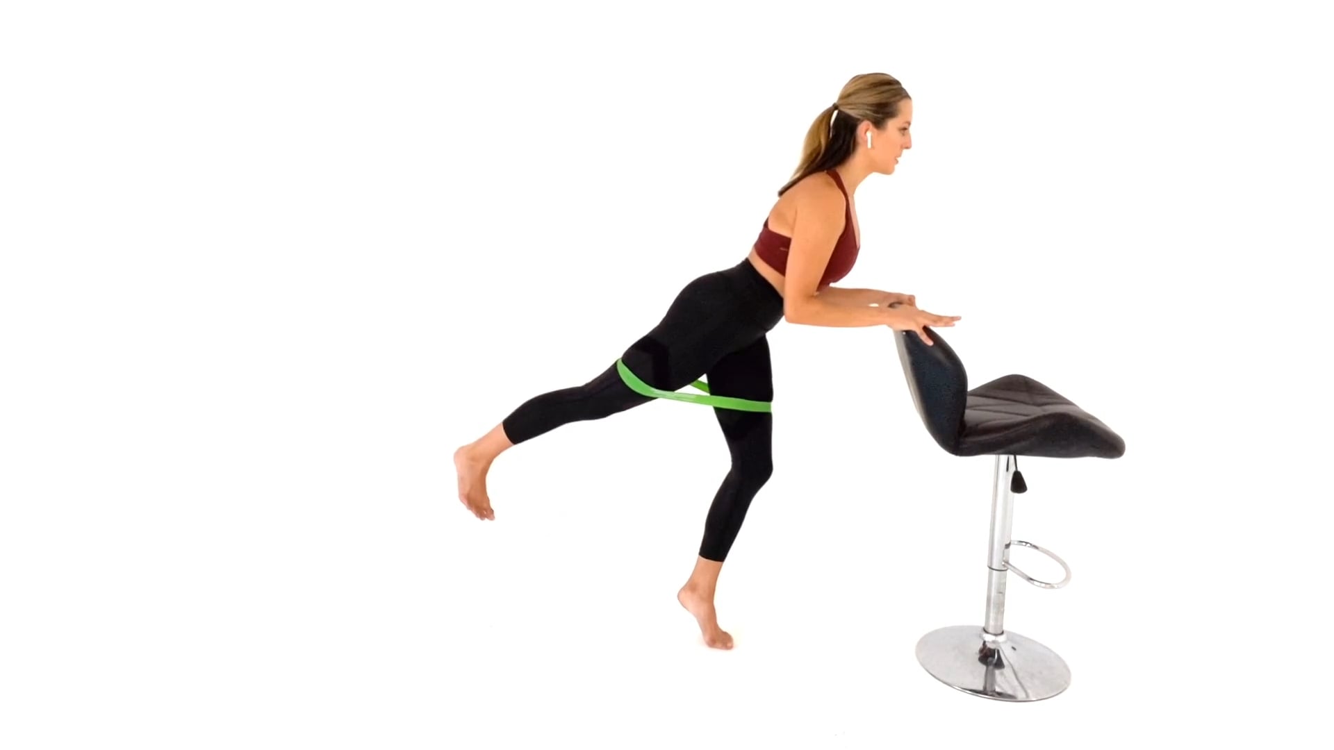 16 Min Balancing Thighs & Banded Glutes