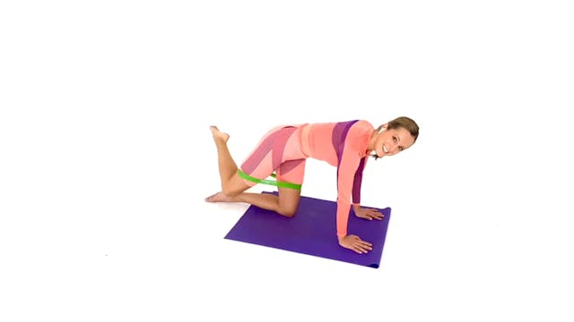 Banded Glutes & Stretch