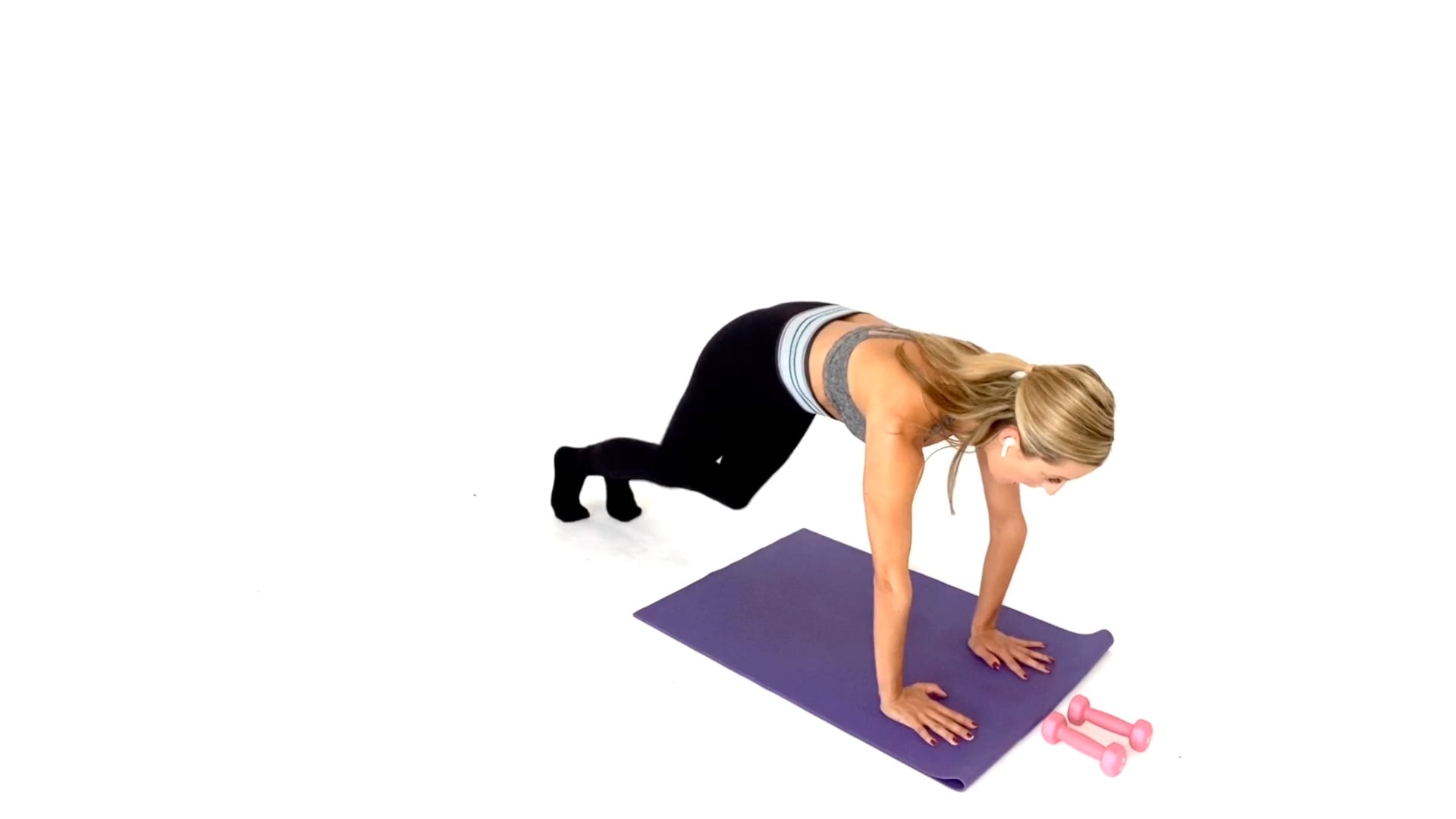 5 Min Combo: Planks + Socks + Weights - Advanced