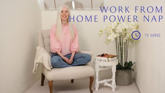 Work From Home Power Nap