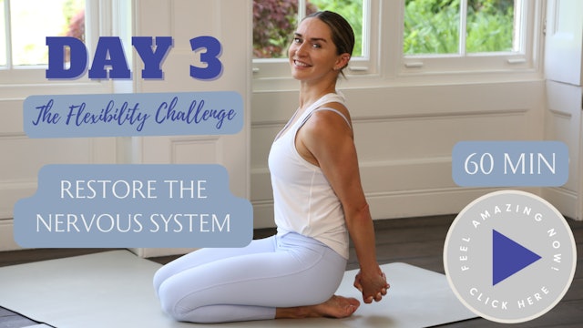 Flexibility Challenge - Restore The Nervous System