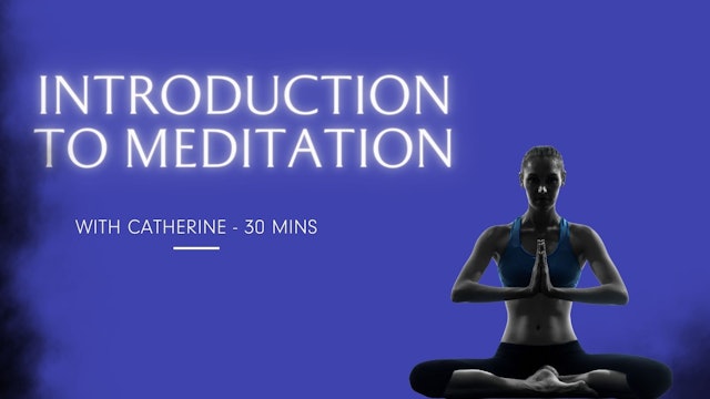 Beginner Meditation Series [1 of 4]