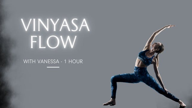 Yoga, Vinyasa Flow, 1 hour, Vanessa
