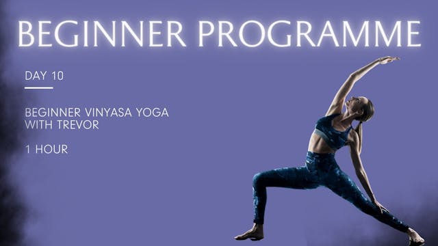 Day 10 - Beginner Vinyasa Yoga, Trevor 