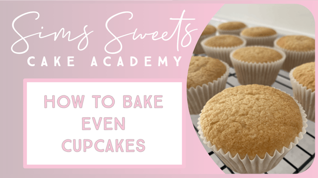 How to Bake Even Cupcakes