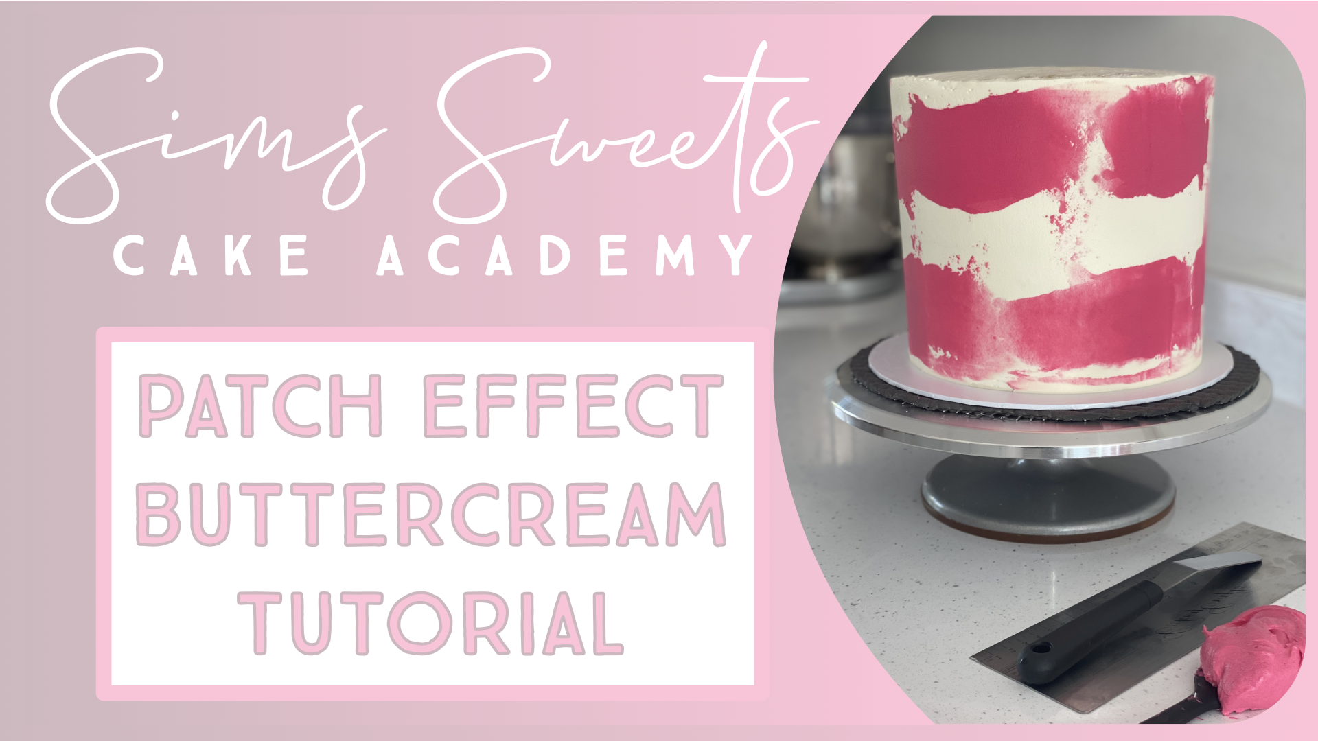 Patch Effect Buttercream Tutorial