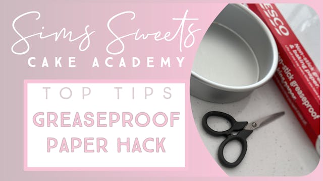Greaseproof Paper Hack