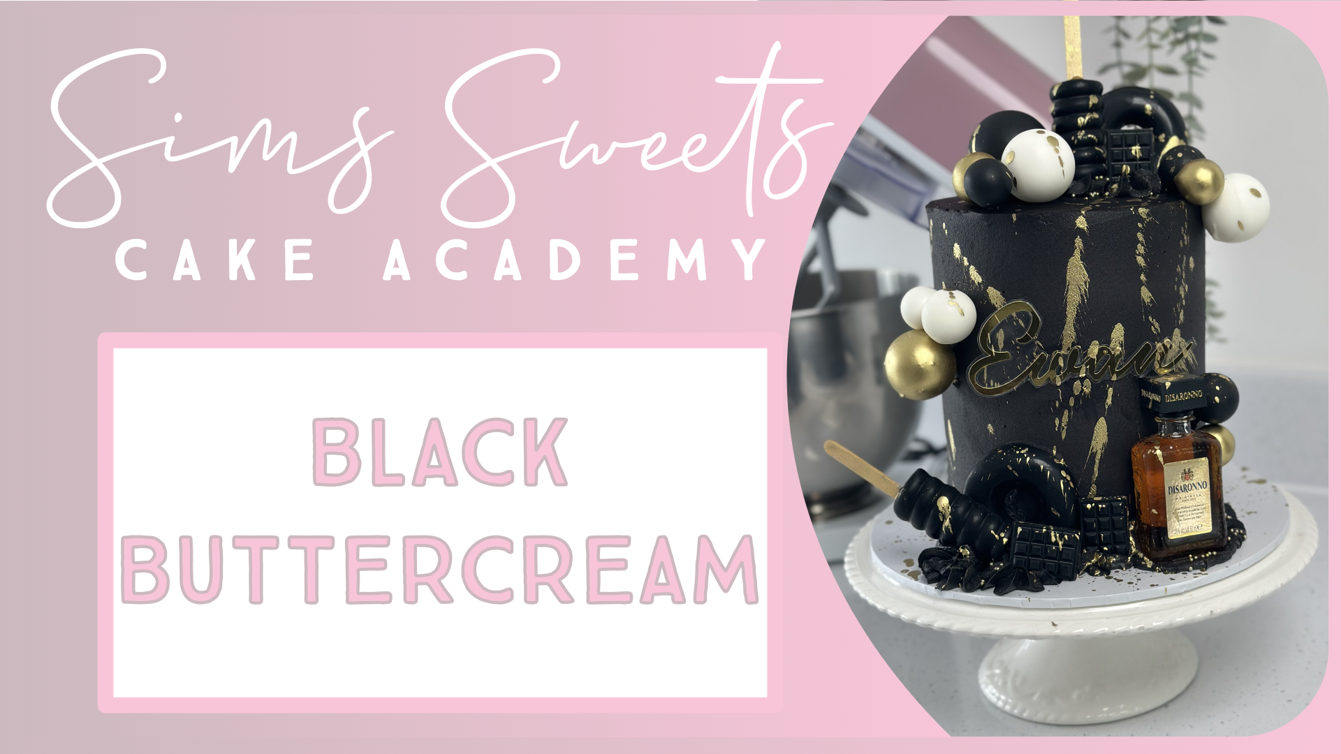Black Buttercream