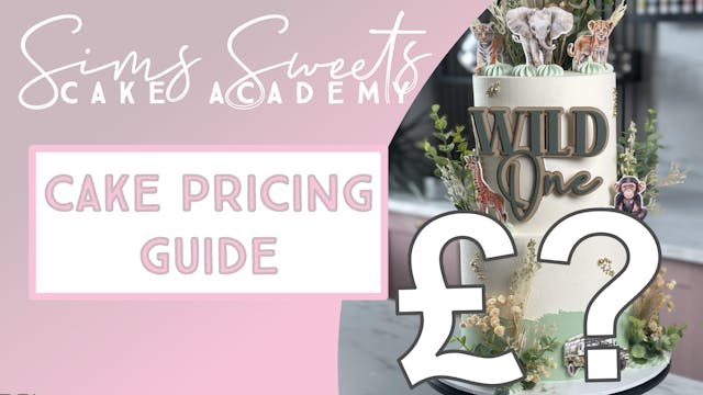 CAKE PRICING GUIDE