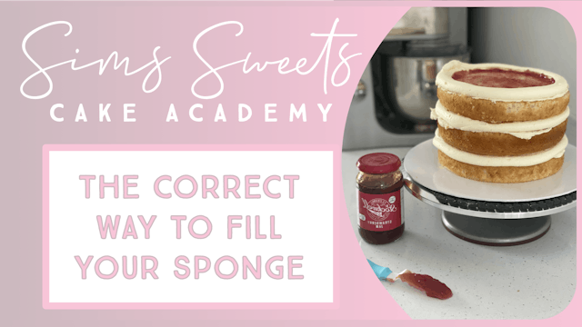 The Correct Way to Fill your Sponge